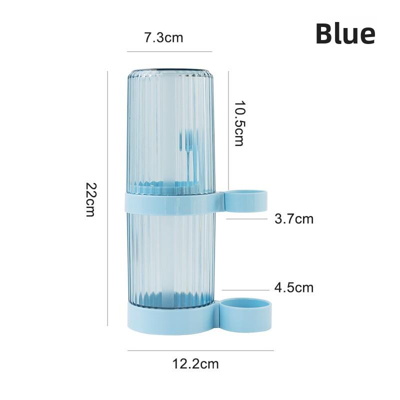 

Многофункциональное студенческое общежитие с ручкой Электрическая зубная щетка для пар Стакан для полоскания рта 201-300ml синий