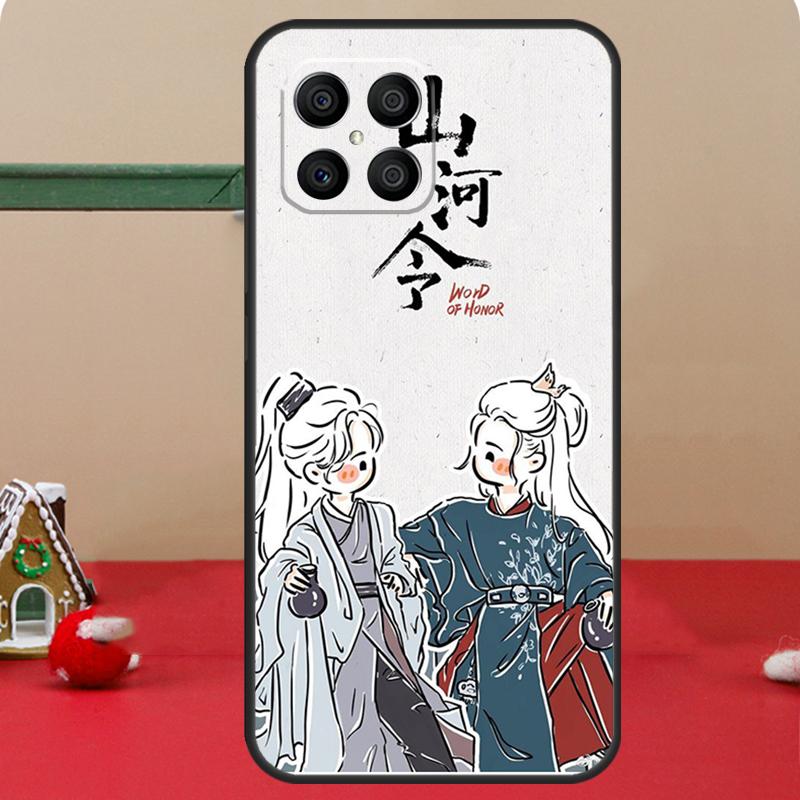 EHRENWORT Shan He Ling Cartoon Hülle Für Honor Magic 8 5 6 7 Lite Honor 400 Pro 200 70 90 X8c X8b X9a X9b X9c X9d Win Cover