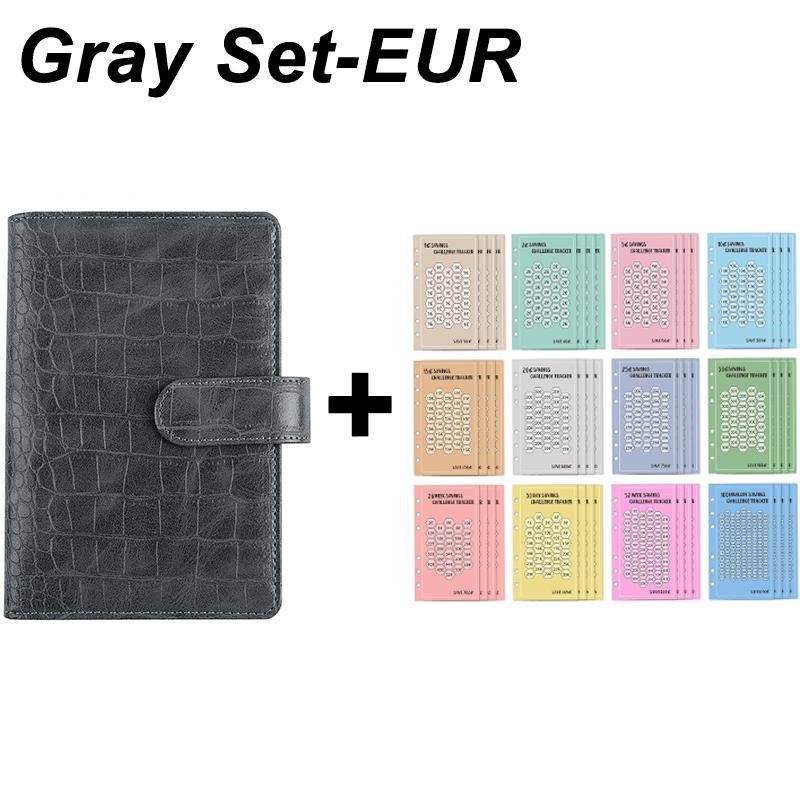 A6 100 Zarf Eave Para, 52 Hafta Tasarruf Mücadelesi, 30 Gün Tasarruf, Euro USD Nakit Zarflar Bütçe Planlayıcı Tasarruf Etmek Kolay