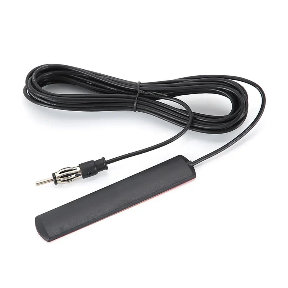 DC 5-12V Car Interior Hidden Amplified Antenna 85-860Mhz Car Electronic Radio Antenna Car Radio Patch Aerial for Truck Boat Auto