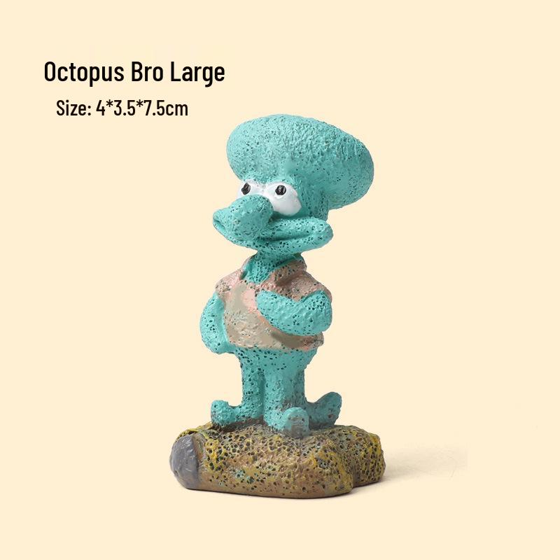 Ananas Huis Aquarium Decoratieset – Thema Figuurtjes en Decoraties van SpongeBob