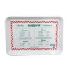 Design Melamine Serving Tray Red 21 X 14.5cm