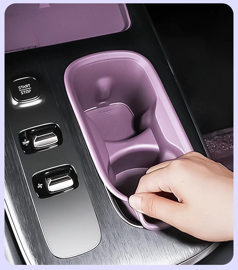 Xiaomi SU7 Wireless Charging Cup Holder Silicone Pad - Anti-slip Interior Protection