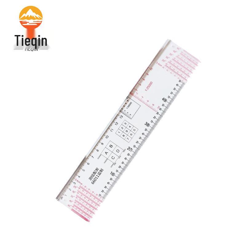 Tieqin High-Precision Multifunctional Drafting & Mapping Ruler
