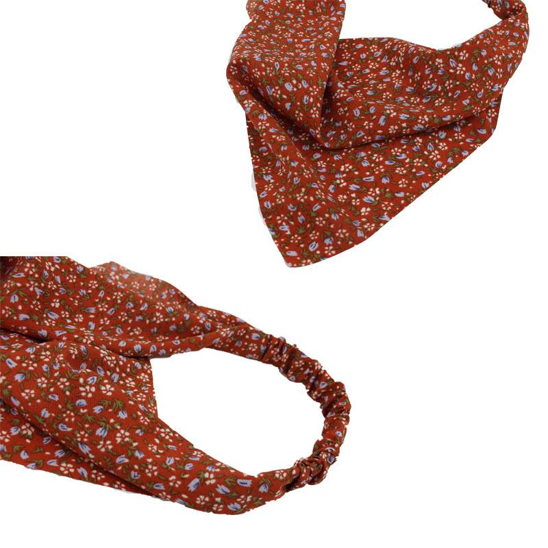Hair Scarfs Head Bandanas for Women Fashion Floral Triangle Head Scarf Hair Accessories