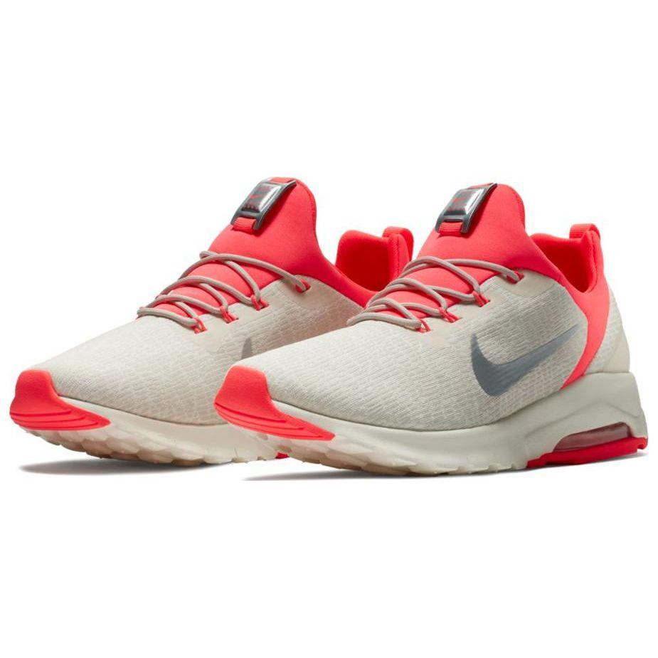 Nike Air Max Motion Retro Comfortable Sports Shock Absorption Wear-Resistant Low-Top Casual Running Shoes Women sneaker Gray Red 916786-100