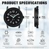 PINDOWS Unisex Analog Quartz Watch for 30m Water Military Time Luminous Dial for Easy Visibility Women's Watch, Students, Resistant, Display,