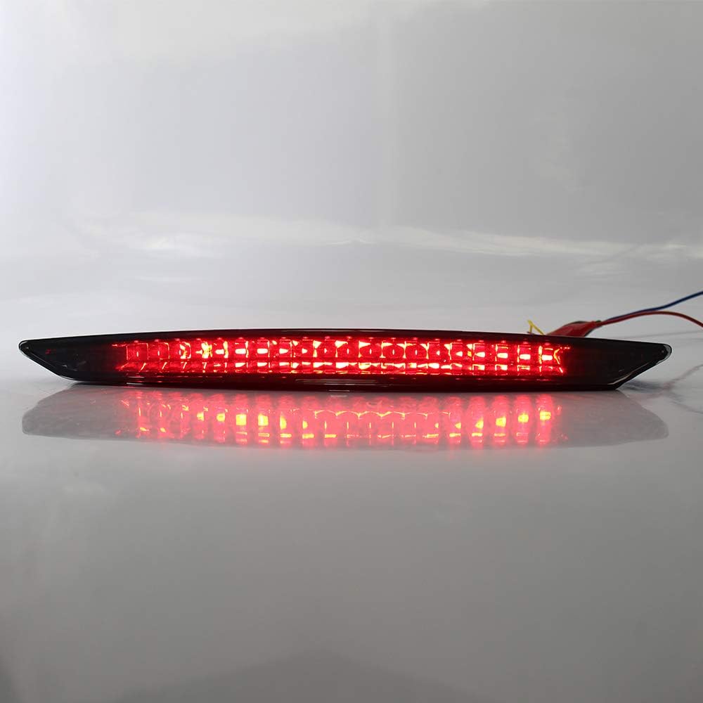Third Brake Stop Light Replacement For 2003-2008 BMW E85 Z4, Rear Brake Stop Tail Lamp Red Light Clear Lens Trunk Replace# 63256917378, 63256930246