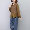 2024 Women's Chic Two-Piece Set: Loose Slimming Sweatshirt & Jeans for Spring/Autumn