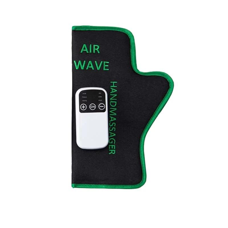 Air Compression Circulation Hand Massage Pneumatic Glove Device With Hot Compress Function Relieve Arthritis Relax Hand Muscle