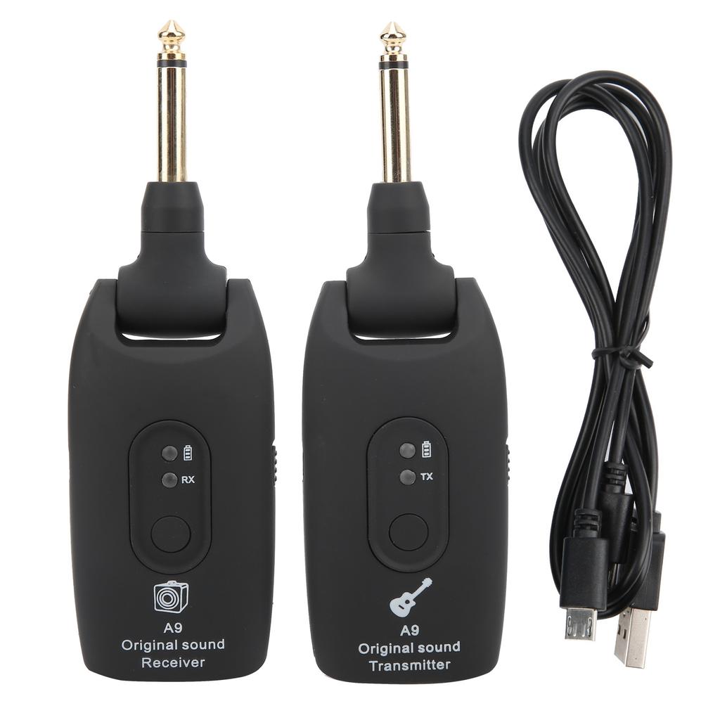 Guitar Transmitter Receiver Wireless System A9 2.4GHz USB Cable Musical Instrument Accessories