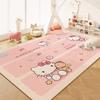  Niedlicher Hello Kitty Cartoon-Teppich für Wohnzimmer, Schlafzimmer, Küche, Eingangsbereich, rutschfest, waschbar, Heimdeko, Mädchenteppich, Geschenkidee