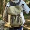 School Bag New Mountain Flap Drawstring Lightweight Hiking Backpack, College Student, Couple, Outdoor Short Trip, Camping Backpack