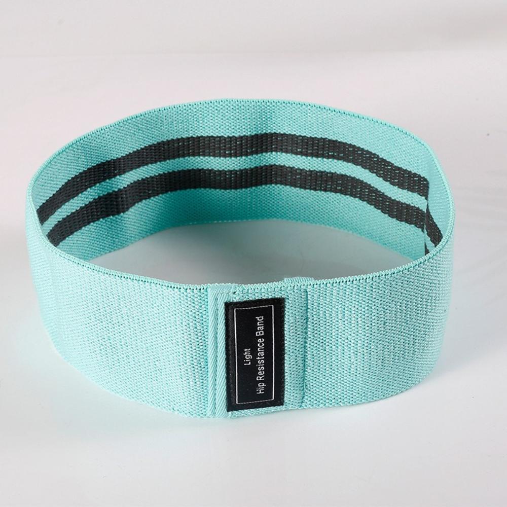 Squat hip resistance band Polyester cotton yoga body tension band indoor fitness hip lifting ring elastic band