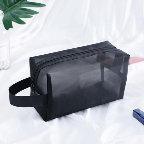 Tragbare transparente Reise-Kosmetiktasche, Make-up-Etui, Aufbewahrungstasche für Toilettenartikel