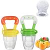 Silicone Baby Pacifier Holder Nipple Soother Toddler Kids Pacifier Feeder For Fruits Food Nibler
