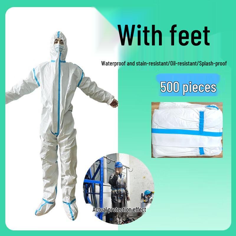

HANDUNYOU Disposable Farm Coverall Suit