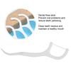 500pcs Disposable Dental Floss Stick Teeth Stain Removal Floss Oral Care Tool