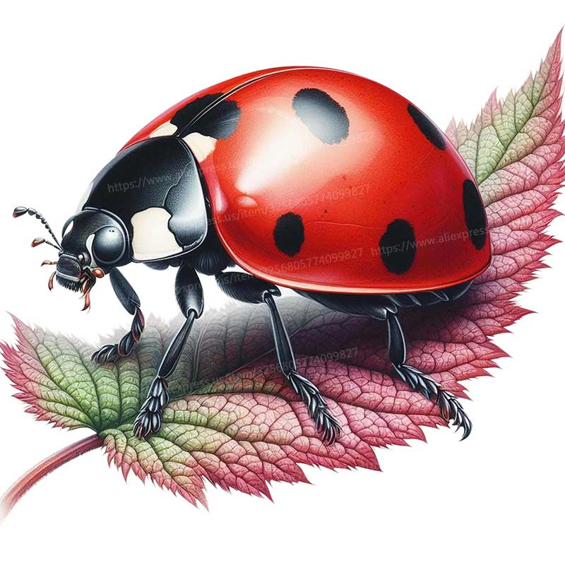 Cute Ladybug Cartoon Car Sticker Waterproof Styling Automobiles Motorcycle Exterior Accessories Vinyl Decals Y209