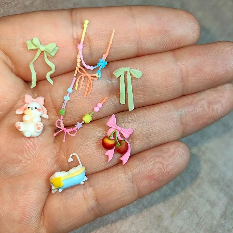 1 Piece Nail Art Decoration Butterfly Angel Fruit 3D Mold DIY Design Silicone Nails Art Mold Self-made Wearing Armor Tools