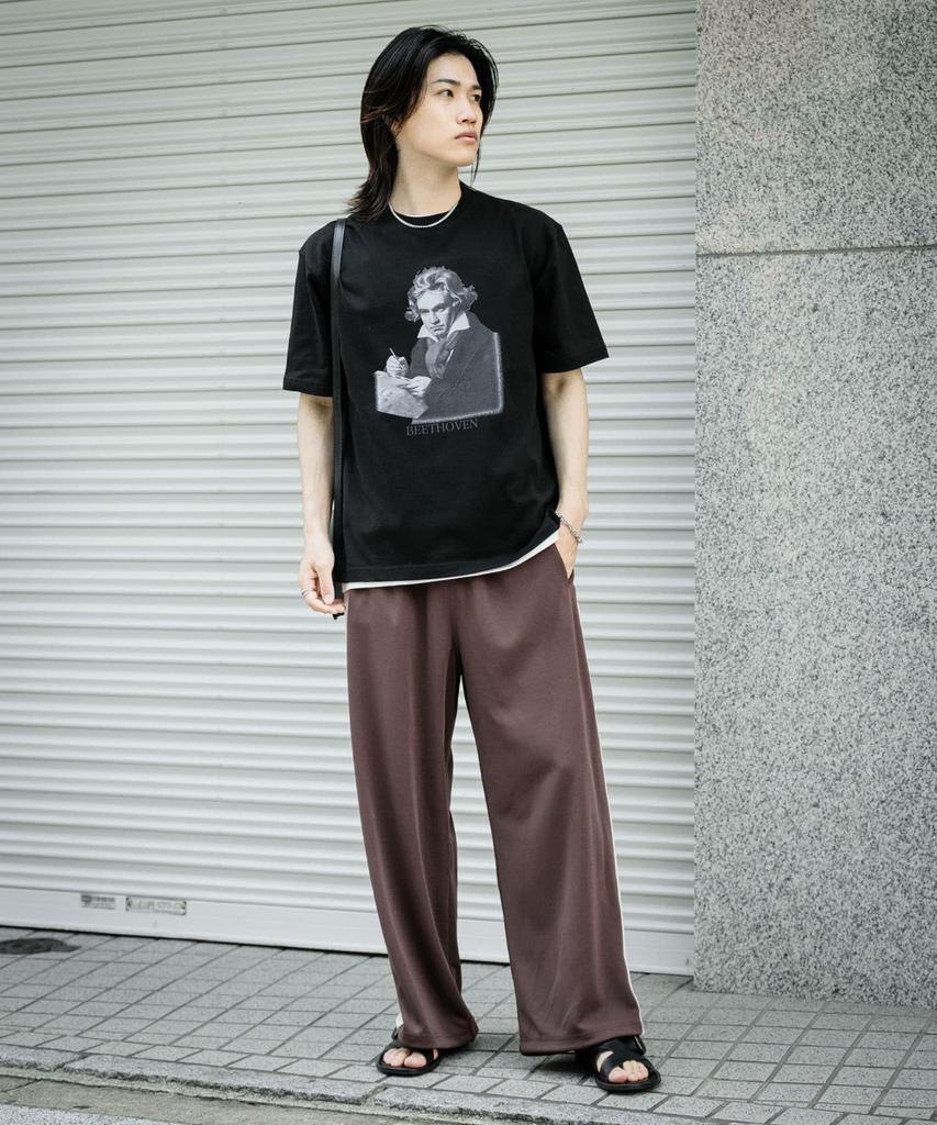 Sense of Place Men's Vintage-Like Beethoven T-Shirt, Size AA45-11S161, Black, Medium