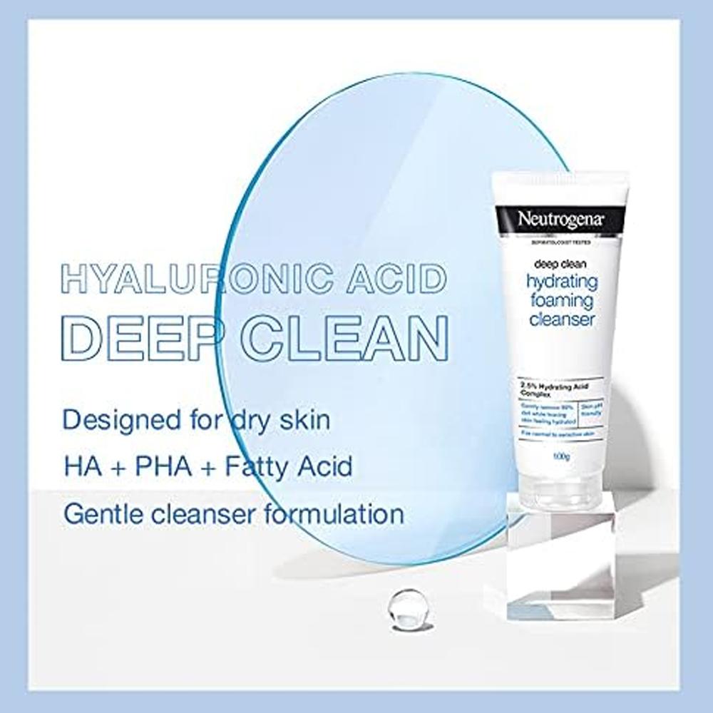 Neutrogena Deep Clean Hydrating Foaming Cleanser 175ml