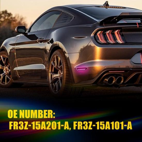 2X Rear LED Bumper Side Signal Marker Light Dynamic 2015- For Ford Mustang
