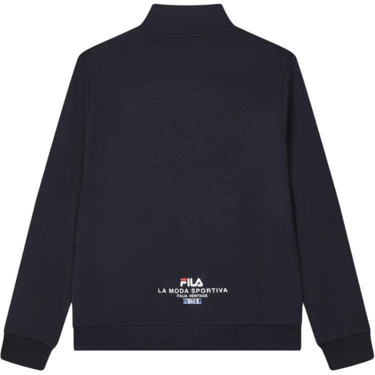 New FILA Jackets Unisex Navy Blue F51M439532ANV