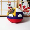 Peluche Polandball Australia Polonia Brasile Bielorussia Messico Portogallo Countryball Cuscino Ripieno Giocattoli Ciondolo per Borsa Regalo Cosplay