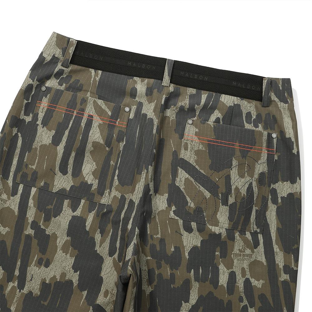 MALBON GOLF [Tour Divot] Casual Fatigue Pants Camo (Man)