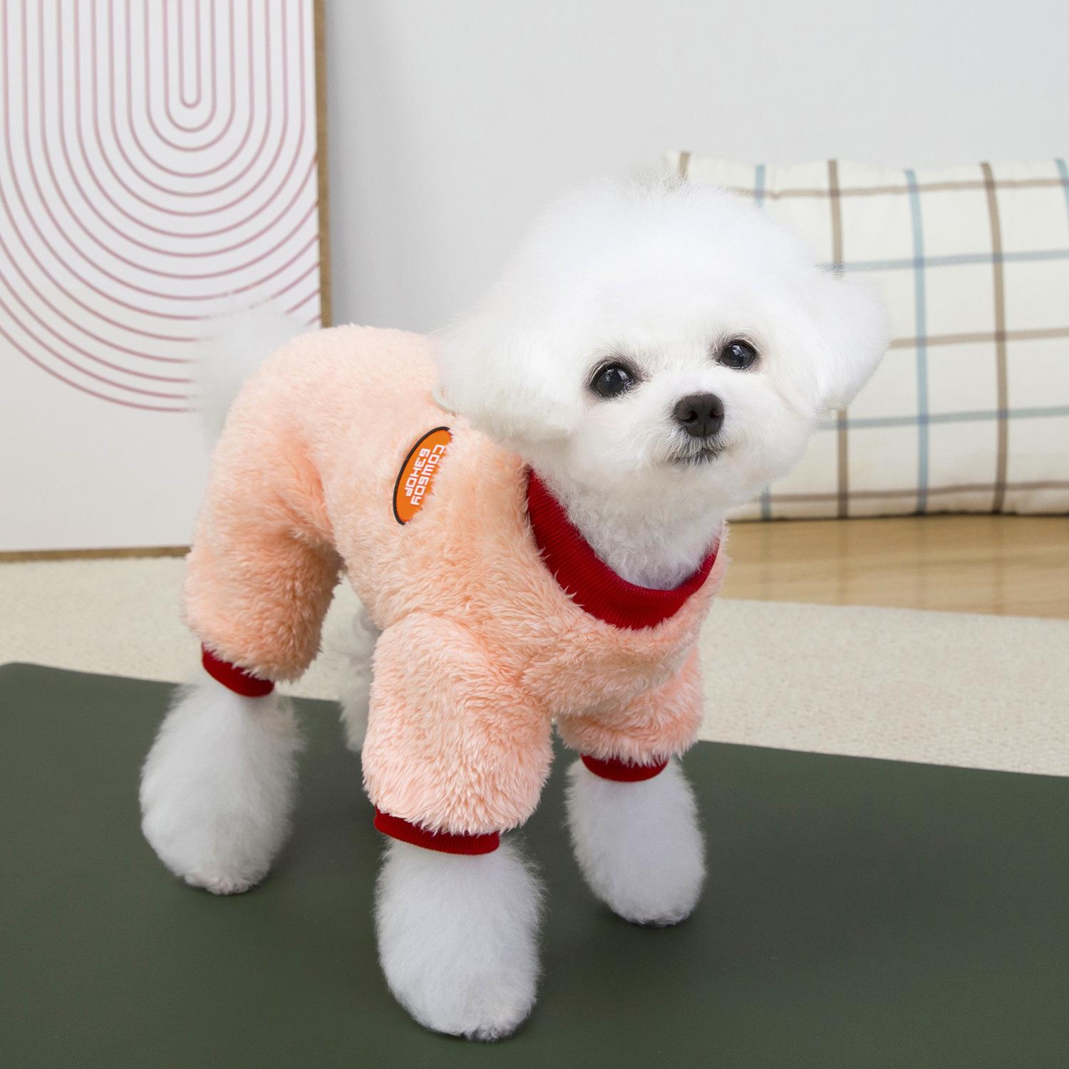 

Зимний утолщенный арктический флис, одежда для питомцев на четырех лапах, шесть цветов, для маленьких пород, одежда для холодной погоды, зимняя одежда для питомцев XXL