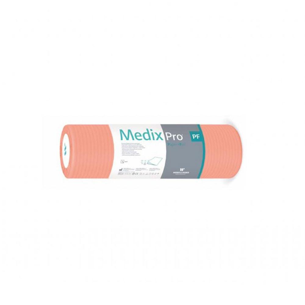 Hygienic Pad On A Roll 33cm X 50cm Apricot Foiled 54g Medixpro 50 Pcs