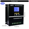 Practical Advanced MPPT Solars Charging Controllers 150A Capacity Auto Voltages Regulation Accessory With Batteries