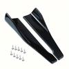 Car Tuning Rear Corner Guard, 48CM Carbon Fiber Car Tuning Rear Shovel Small Enclosure Protection Plate, Car Side Door Protector