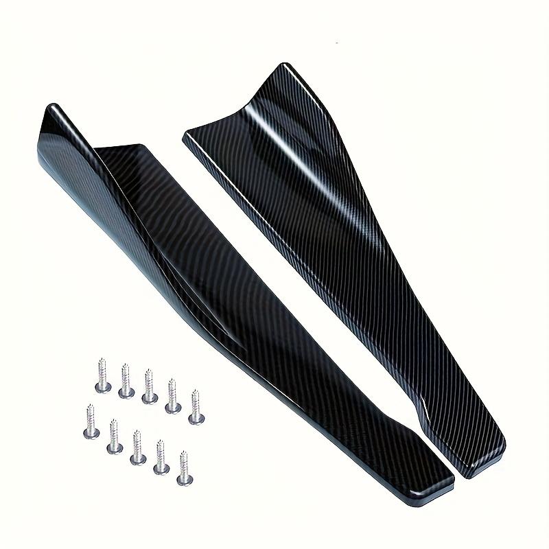Car Tuning Rear Corner Guard, 48CM Carbon Fiber Car Tuning Rear Shovel Small Enclosure Protection Plate, Car Side Door Protector