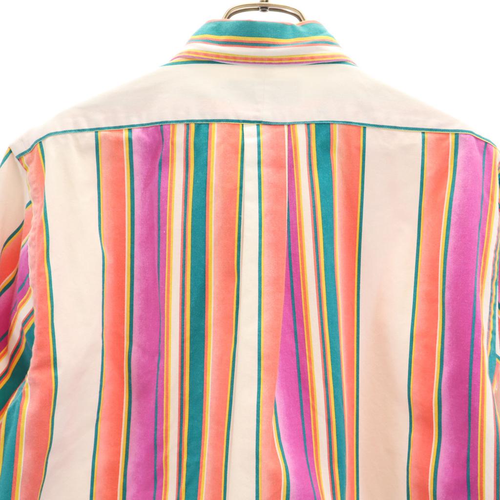 Hunt Club Striped Pattern Short sleeve Button down shirt M Multi Men's Used