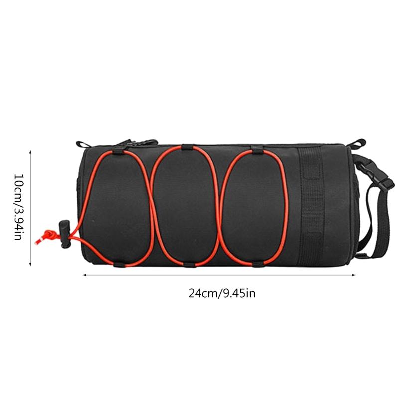 Functional Front Bag Bike Bag Handlebar Pannier for Road Trips Tours Accessories