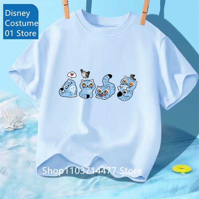 2025 Kids T-shirt K-Pop Demon Hunters Tiger Shirt Fans Gift Toddler Girl Boy Demon Hunters Tiger