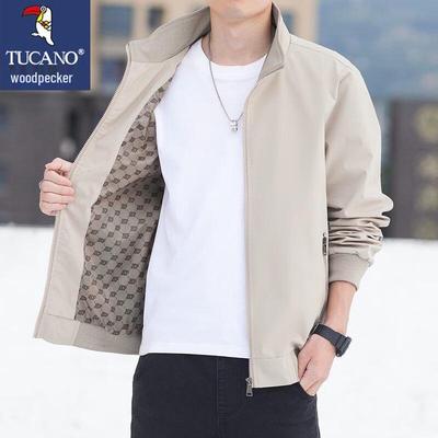 Men's Spring/Autumn Stand-Collar Jacket