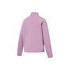 Li Ning Fitness Series Antibakterielles Antistatisches Locker geschnittenes Stehkragen Logo Sweatshirt Damen Sweatshirt AWDVF82-1