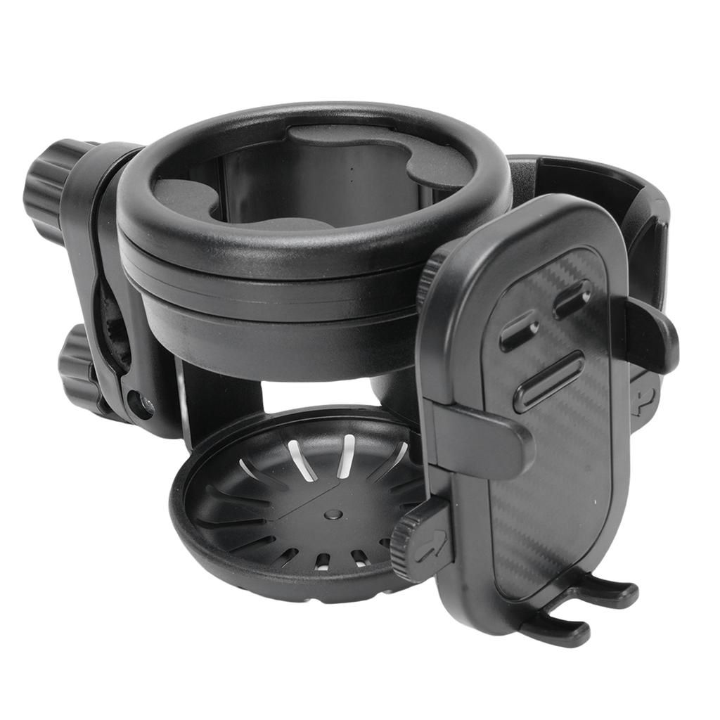 Universell barnevognkoppholder 360 graders rotasjon Barnevognkoppholder med telefonholder