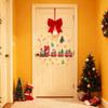 Christmas Door Stickers Train DIY Holiday Decoration Stickers