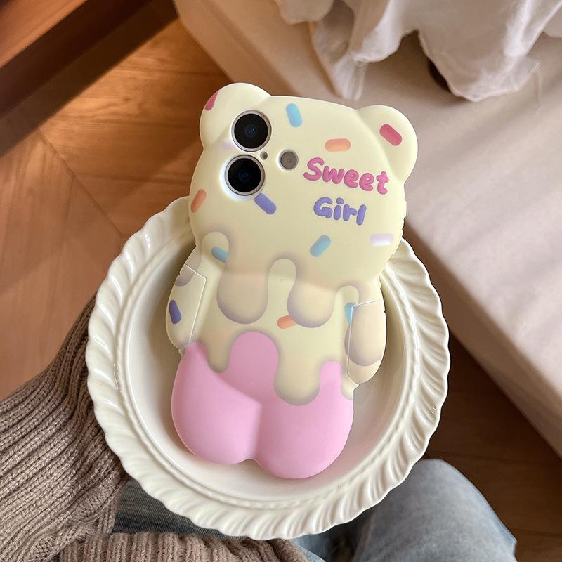 3D Cute Cartoon Little Pig iPhone 17 Pro Max Anti-drop Case, Compatible with iPhone 14-16, Pink