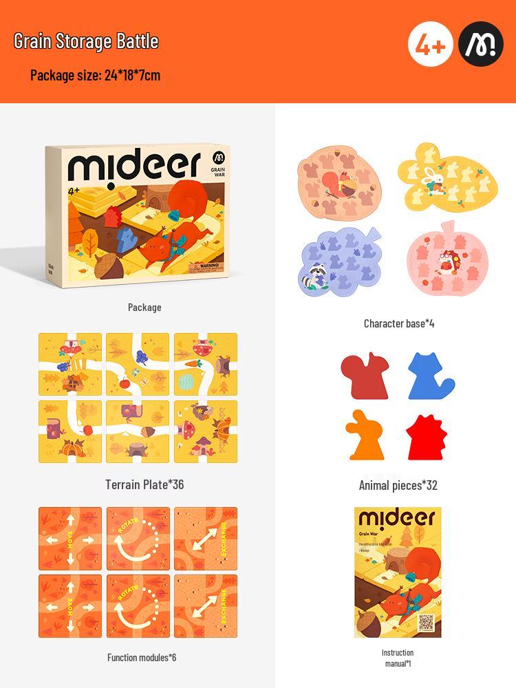 

Детский стол-пазл с конструктором MiDeer – Тренировка ума и игра для родителей и детей