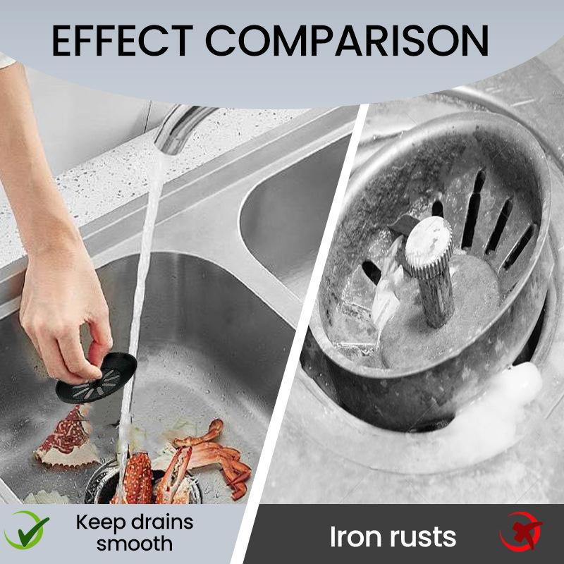 Sink Hole Cover, AB Two Models, Kitchen and Bathroom Sink Filter, Reusable, Plastic Tool