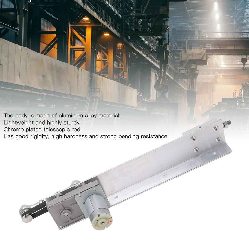 Hublinearaktuator 45 Mal pro Minute 3-15 cm Hub Verstellbarer Teleskopmotor für Zuhause Auto Automatisch