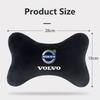 Car Suede Headrest Neck Support Auto Seat Accessories For Volvo XC90 XC60 V50 S60 V70 V60 V40 S90 olestar AWD XC40 S80 T6 V90