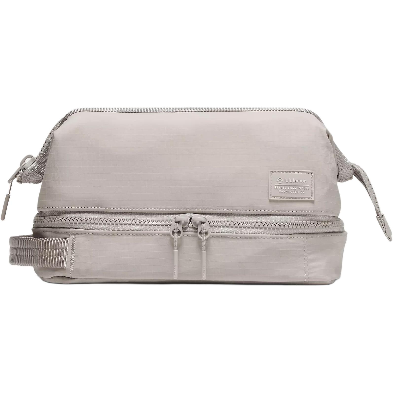 Lululemon 4.5L Portable Versatile Nylon Toiletry Bag Unisex Toiletry Bag Light-Brown LU9CDBS-072762 Light Brown