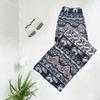 Elephant Pants Adjustable Elastic High Waistband Strap Loose Leg Unisex Man Women Print Thailand Casual Streetwear Beach Bohemian Retro Vintage
