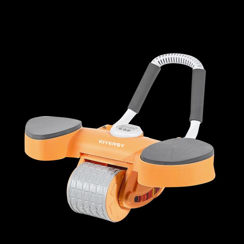 KIYERSY Automatic Rebound Abdominal Wheel with Timer